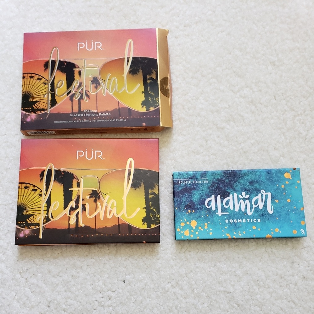 NEW PUR Festival palette + Alamar Blush Trio
